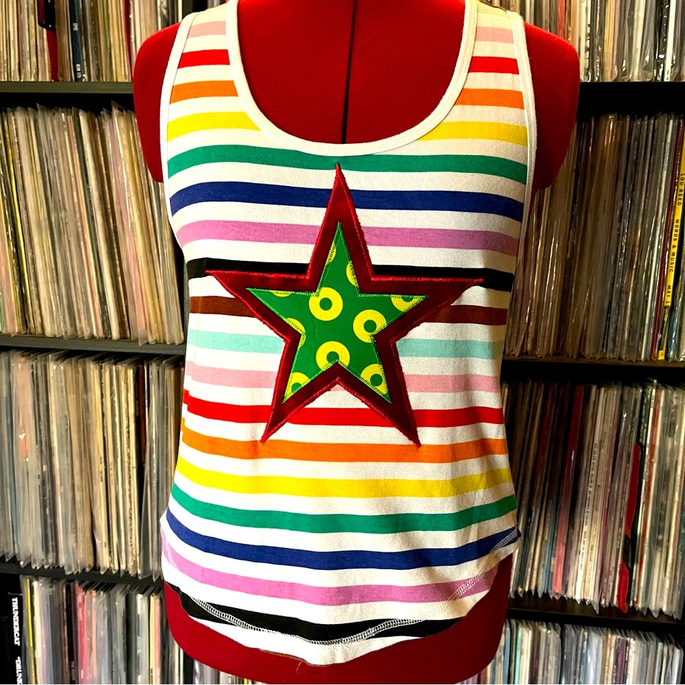 Phish star rainbow fishman donuts tank ♻️⭕️🌈 - Picture 4 of 9